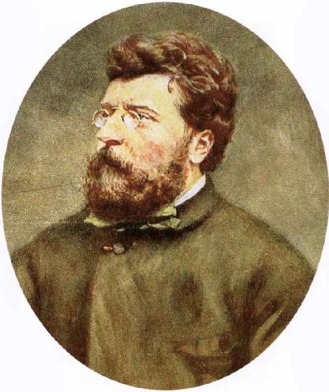 georges bizet composer of the highly popular carmen oil painting picture